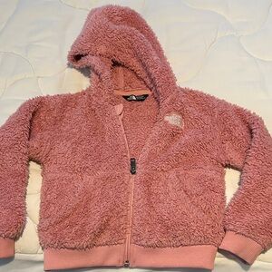 The North Face Kids Cozy Pink Sherpa Jacket